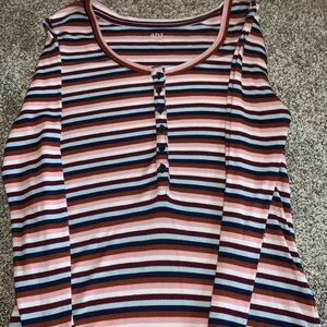 Striped long sleeve